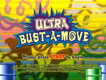 Ultra Bust-A-Move (USA) screen shot title